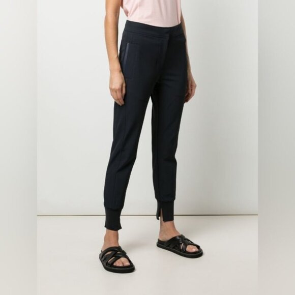 3.1 Phillip Lim Tapered Pinstriped Joggers - Picture 1 of 10